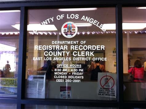 los angeles clerk office|la city clerk website.